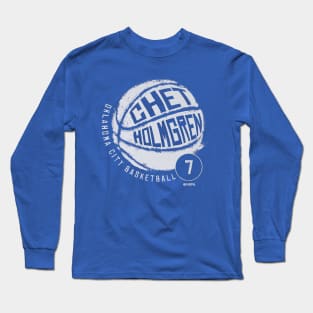 Chet Holmgren Oklahoma City Basketball Long Sleeve T-Shirt